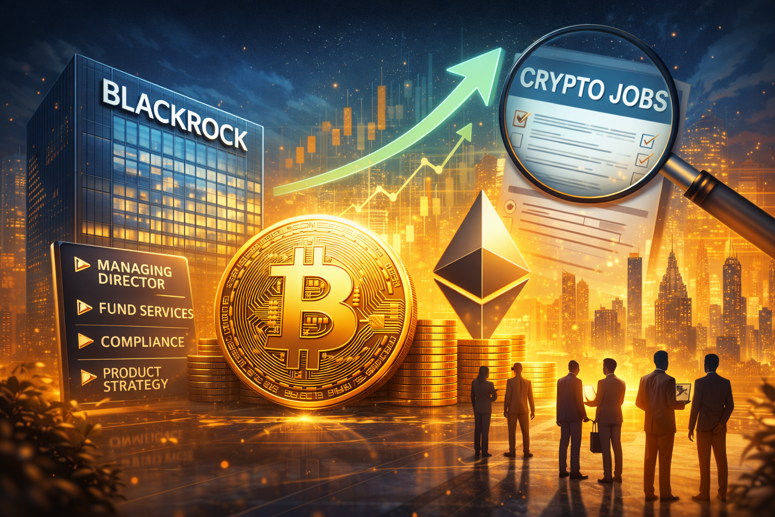 بلک‌راک استخدام گسترده در حوزه کریپتو را آغاز کرد | سیگنالی جدی برای آینده بازار